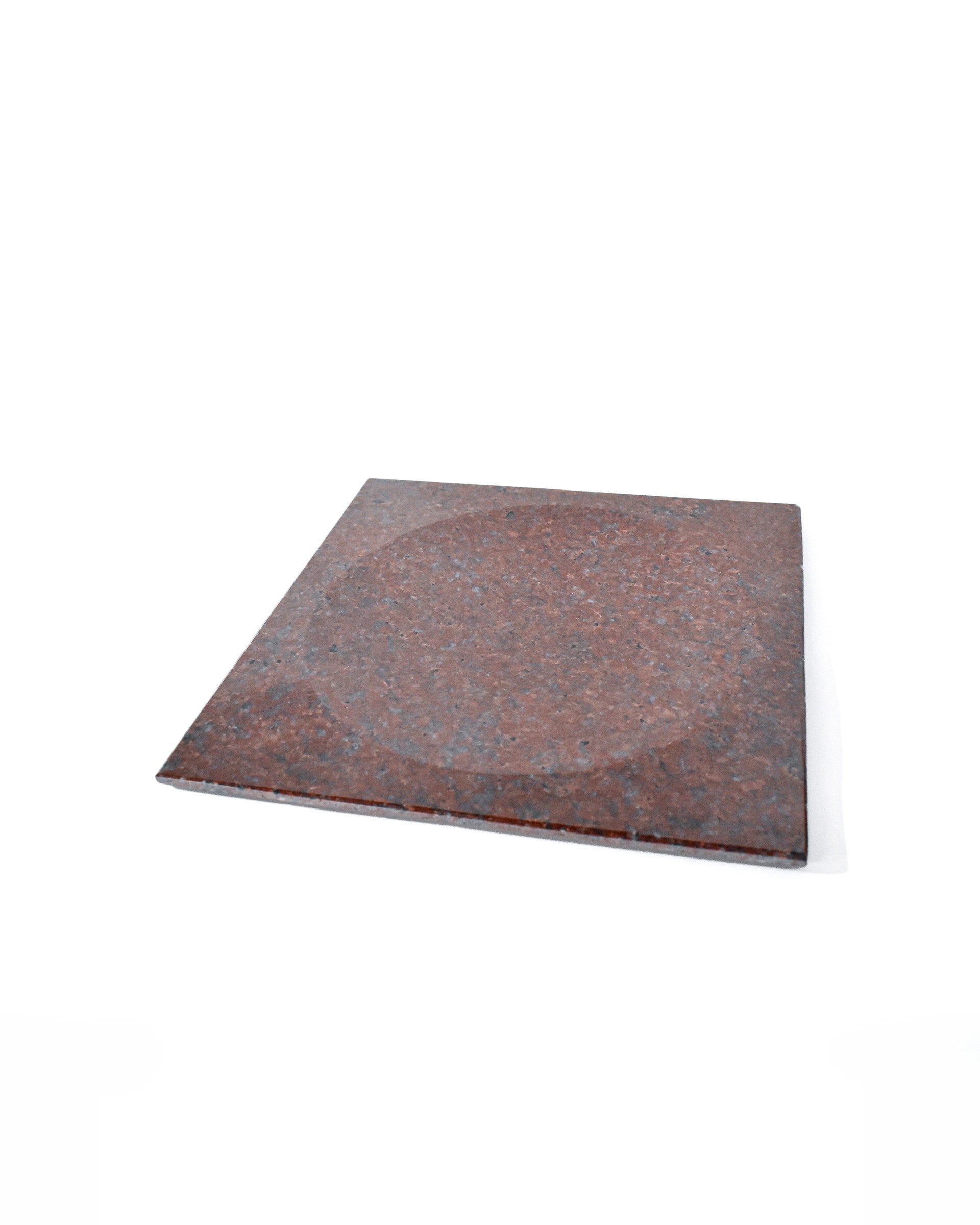 square plate □210 - w/ seki DL / Imperial Red