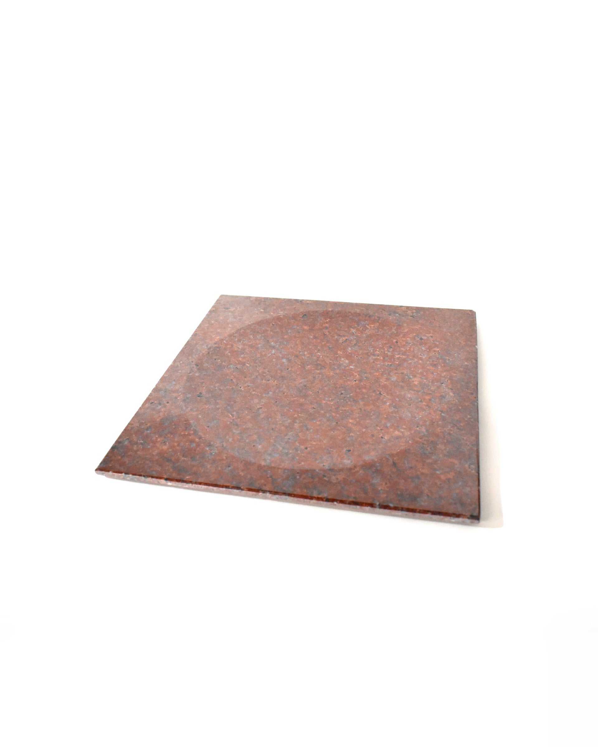 square plate □280 - w/ seki DL / Imperial Red
